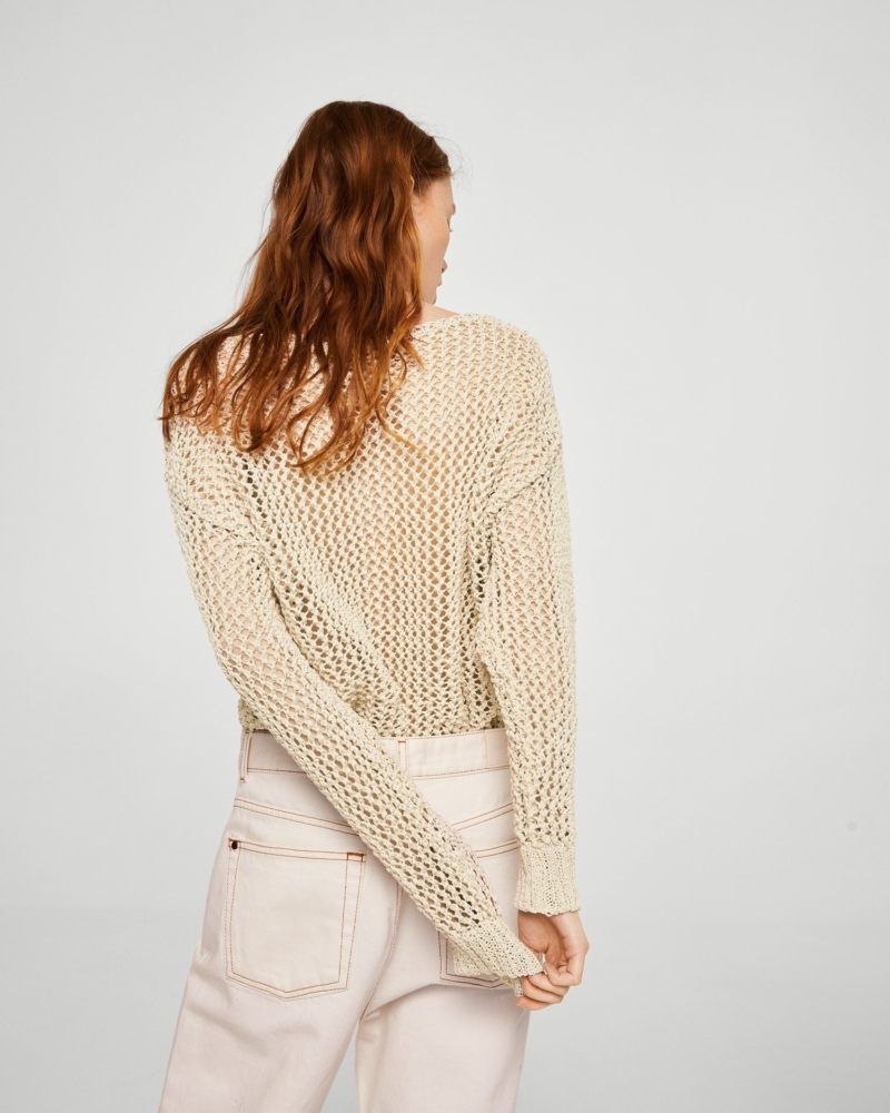 Open-knit sweater - Imagen 2