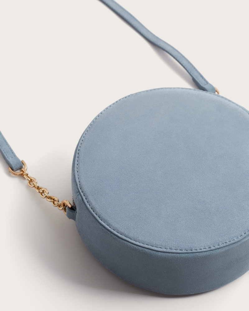 Round leather bag - Imagen 2