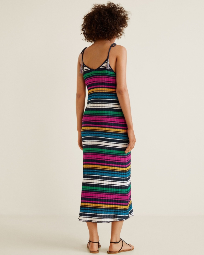 Metallic cotton dress - Imagen 3